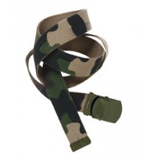 ceinture toile camo