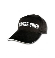 casquette d'intervention maitre chien