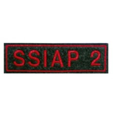 ecussons S.S.I.A.P  2 rectangle