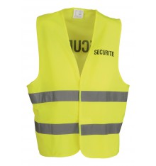 gilet sécurité jaune