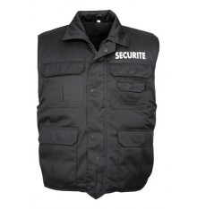 gilet rangers sécurité noir cityguard