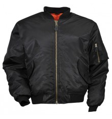 Blouson MA1 Bombers Noir CITYGUARD