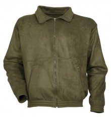 blouson polaire kaki