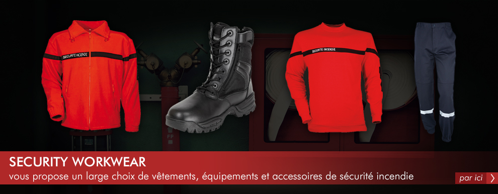 VÊTEMENTS DE SECURITY, VÊTEMENTS